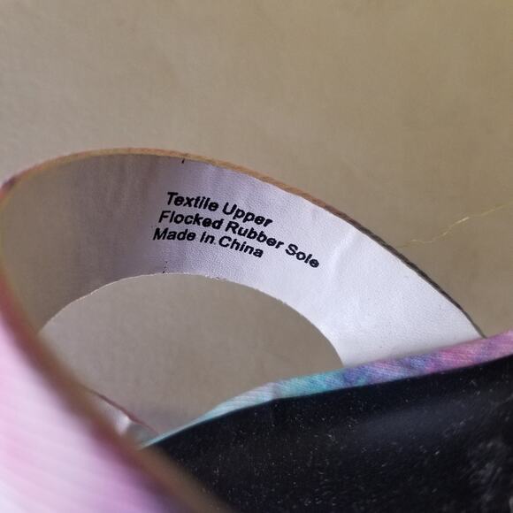 RAMPAGE Women's Ally Lug Sole Slide Sandals in Pastel Pink/White/Blue size 8.5 - Picture 8 of 8